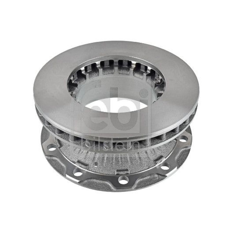 Febi 2 x Internally Vented Rear Brake Discs 106340