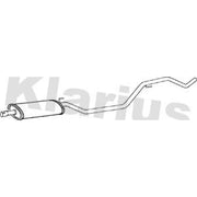 Klarius Box With Centre Pipe Centre fits Opel Vectra C 2002-2008 1.8