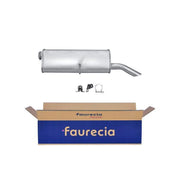 Hella End Silencer Rear fits Peugeot 307 2002-2005 1.4