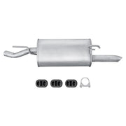 Hella End Silencer Rear fits Opel Astra G 2000-2004 1.7