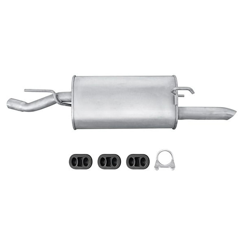 Hella End Silencer Rear fits Opel Astra G 2000-2004 1.7