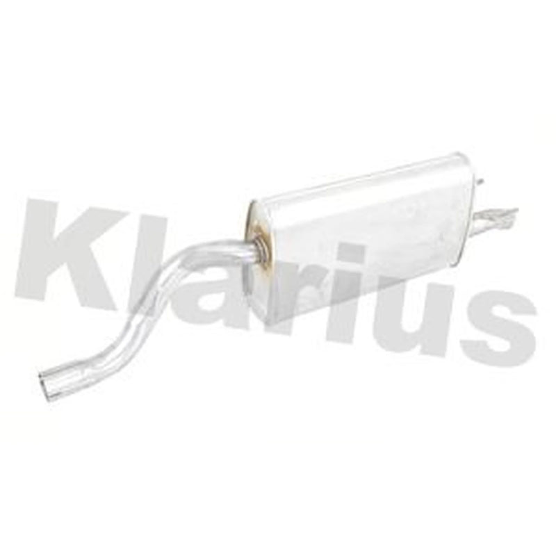 Klarius Box With Tail Pipe Rear fits Opel Meriva B 2010-2017 1.4