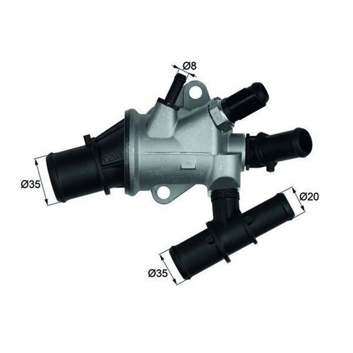 Mahle Thermostat,Coolant fits Fiat Multipla 2000-2010 1.9