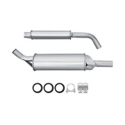 Hella End Silencer Rear fits Peugeot 504 Pickup 1980-1989 1.6 1.8 1.9