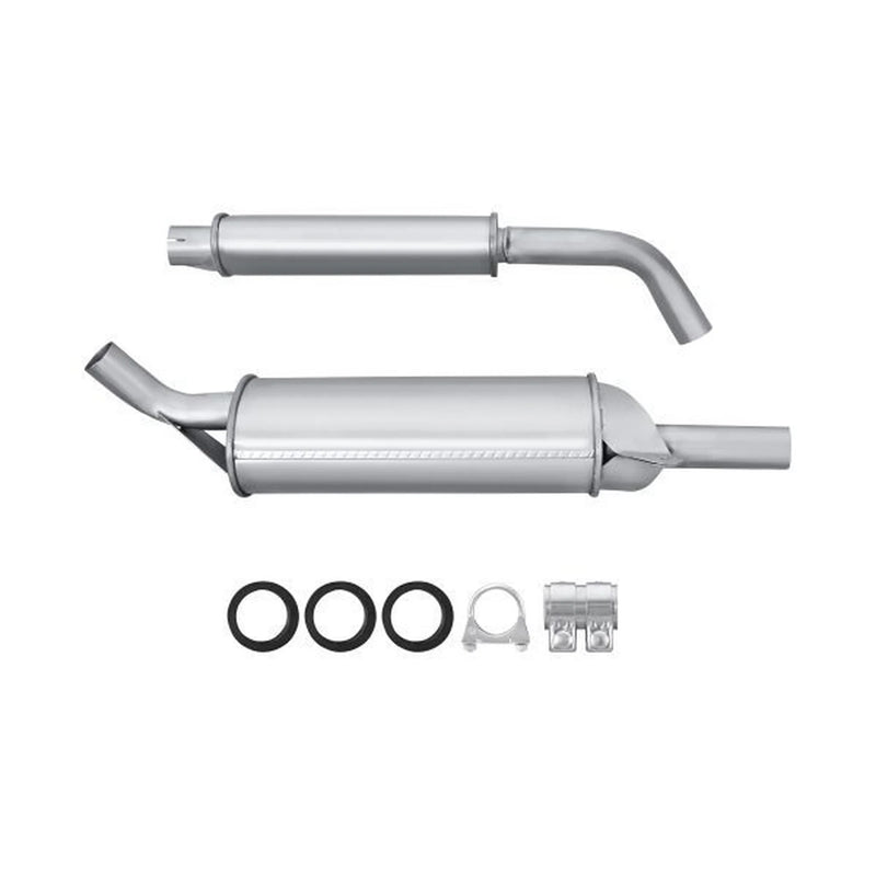 Hella End Silencer Rear fits Peugeot 504 Pickup 1980-1989 1.6 1.8 1.9