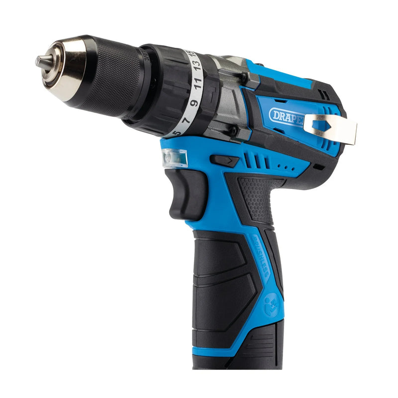 Draper 12V Brushless Combi Drill (Sold Bare) - BCD12V - image 1