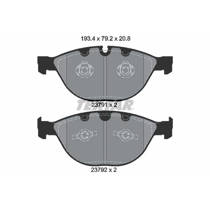 Textar Front Brake Pad Set 2379101