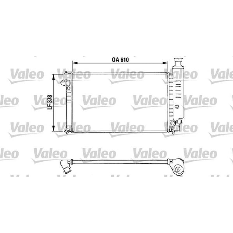 Valeo Engine Radiator 810919