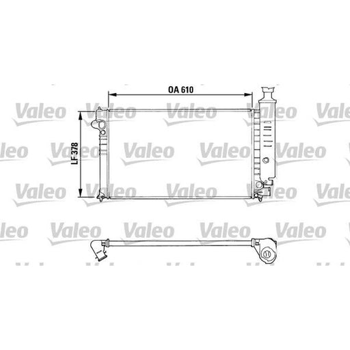 Valeo Engine Radiator 810919