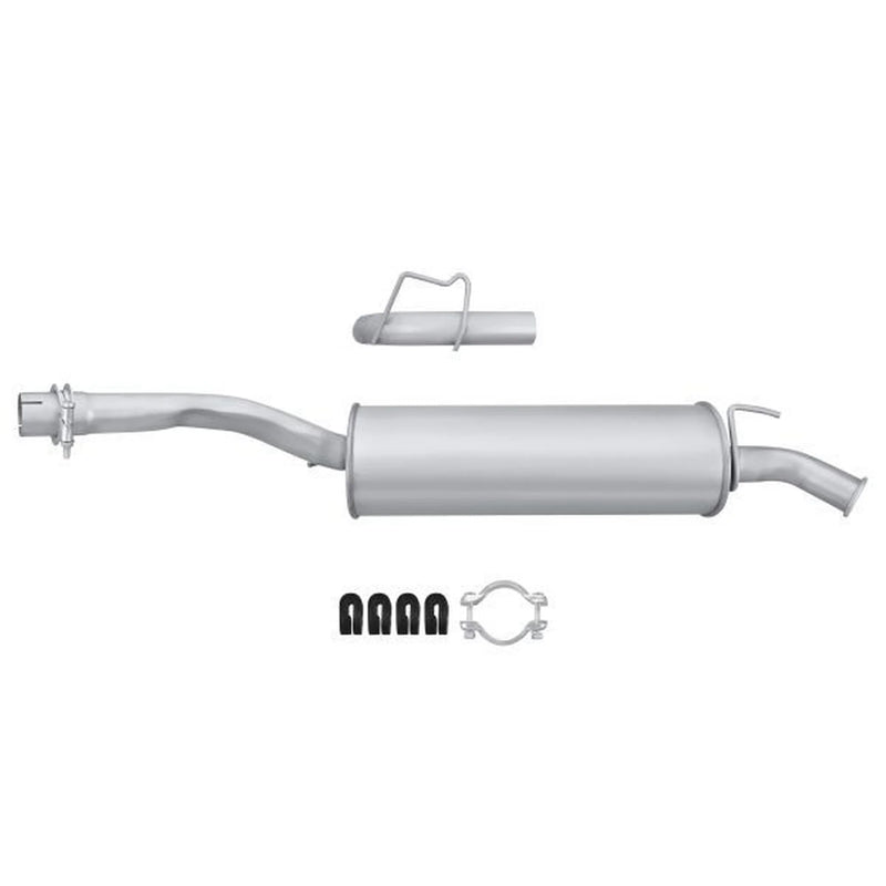 Hella End Silencer Rear fits Renault Clio I 1991-1998 1.8