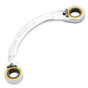 Draper Expert HI-TORQ® Double Ring Ratchet Half Moon Spanner, 15 x 17mm - image 1