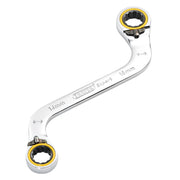 Draper Expert HI-TORQ® Double Ring Ratchet S-Shape Spanner, 14 x 16mm - 8243RMM - image 1