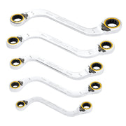 Draper Expert HI-TORQ® Double Ring Reversible Ratchet S-Shape Spanner Set (5 - image 1