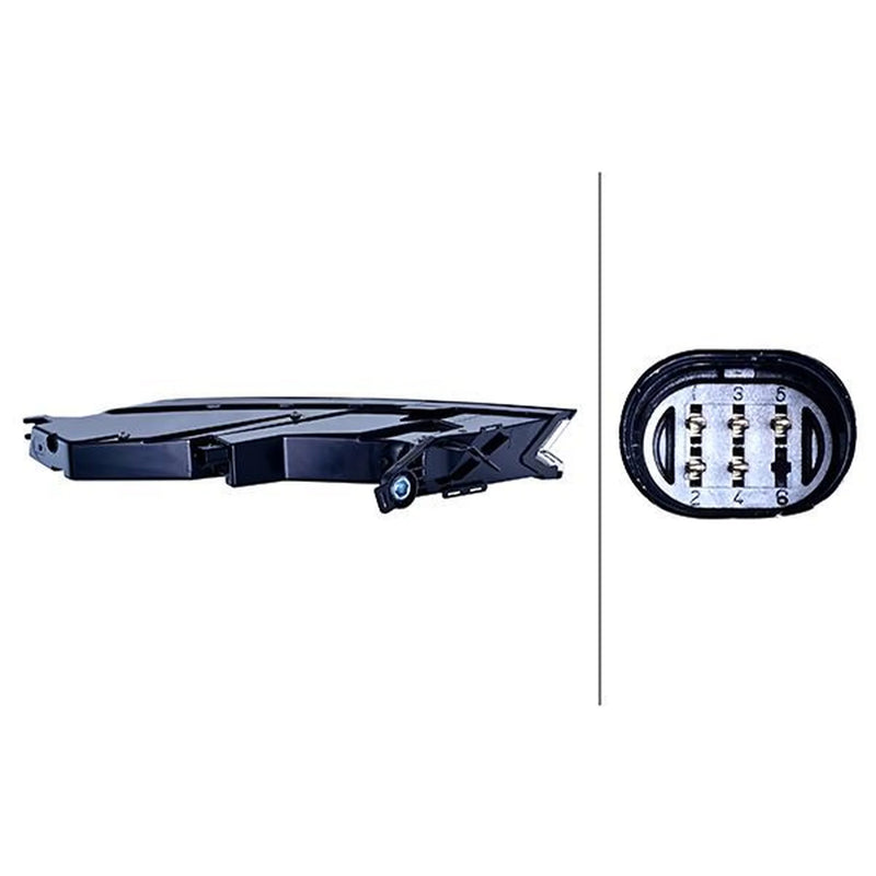 Hella Tail Light / Lamp LED Left fits Porsche Taycan 2019-2023