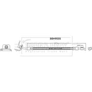 Borg & Beck Brake Hydraulic Hose Line Rear Right BBH8955