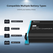 Renogy 12V 60A DC to DC On-Board Battery Charger Dyna-mo Solar - Dynamic Drive