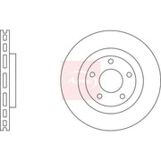 Apec Front Brake Vented Discs & Pads fits Dodge Avenger 2007-2011 2.0