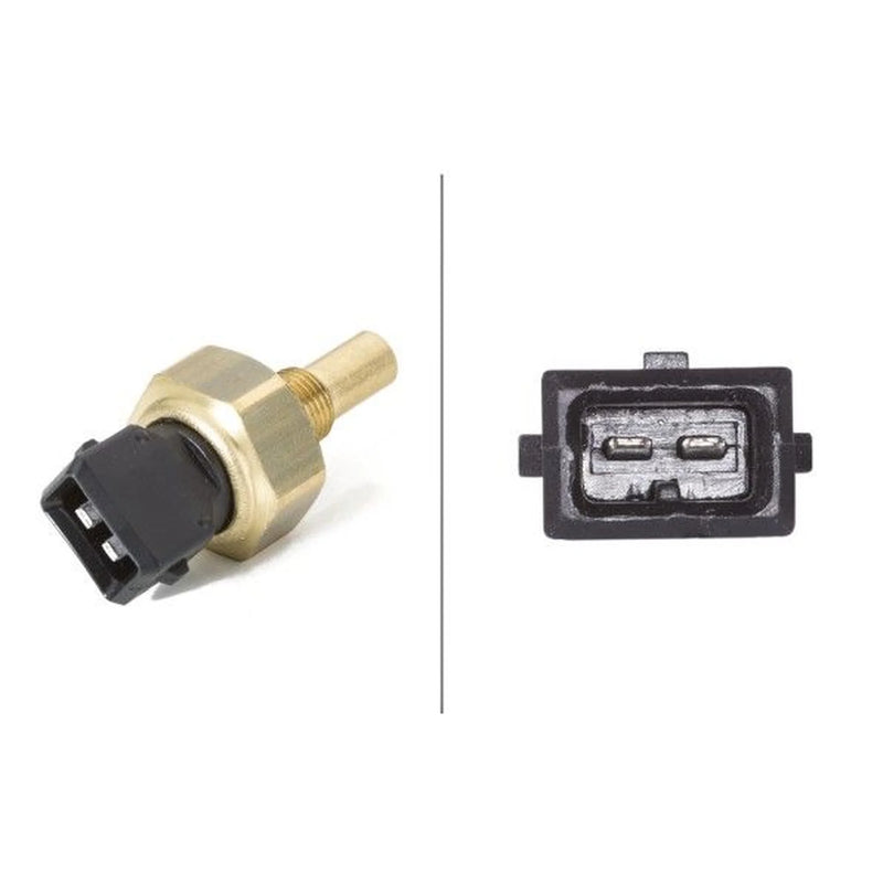 Hella Coolant Temperature Sensor fits Ford Escort 1991-2000 1.6 1.8