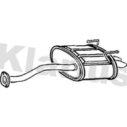 Klarius Box With Tail Pipe Rear fits Honda Civic VII 2001-2005 2.0