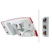 Hella Tail Light / Lamp PY21W Right fits Skoda Octavia III 2012-2020