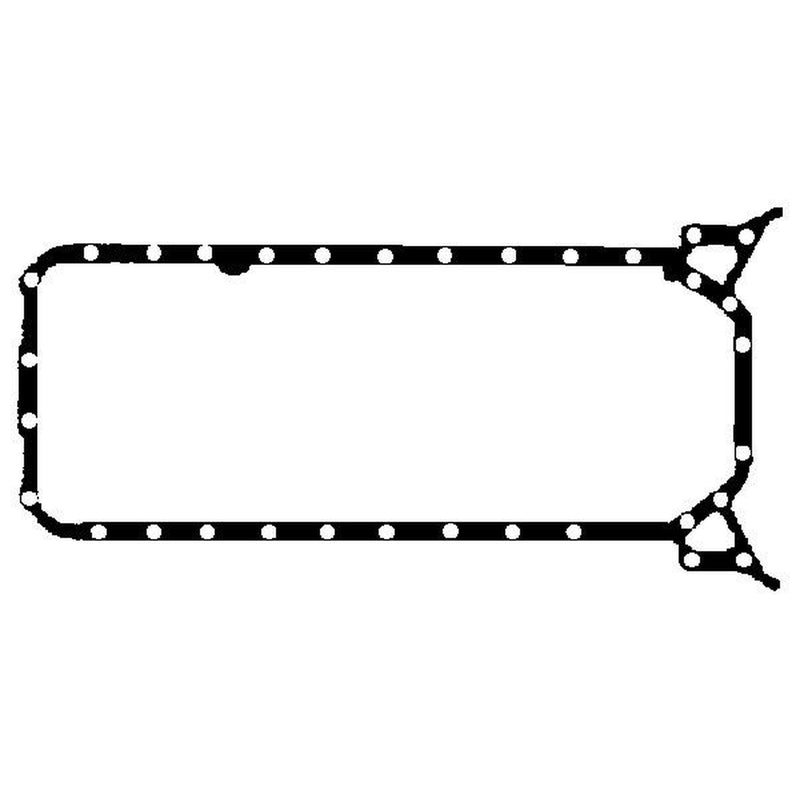 BGA Oil Sump Gasket Wide 0mm Thick fits Daewoo Korando 1999 on 2.9