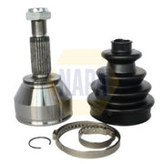 NAPA CV Axle Shaft Assembly Front fits Ford Fiesta V 2005-2008