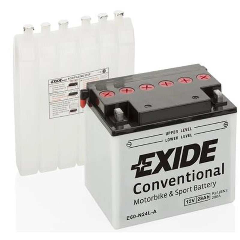 Exide Battery 12V 28Ah 280A E60-N24L-A