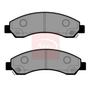 Apec Front Brake Pad Set fits Great Wall Steed 2012-2013 2.0 2.2