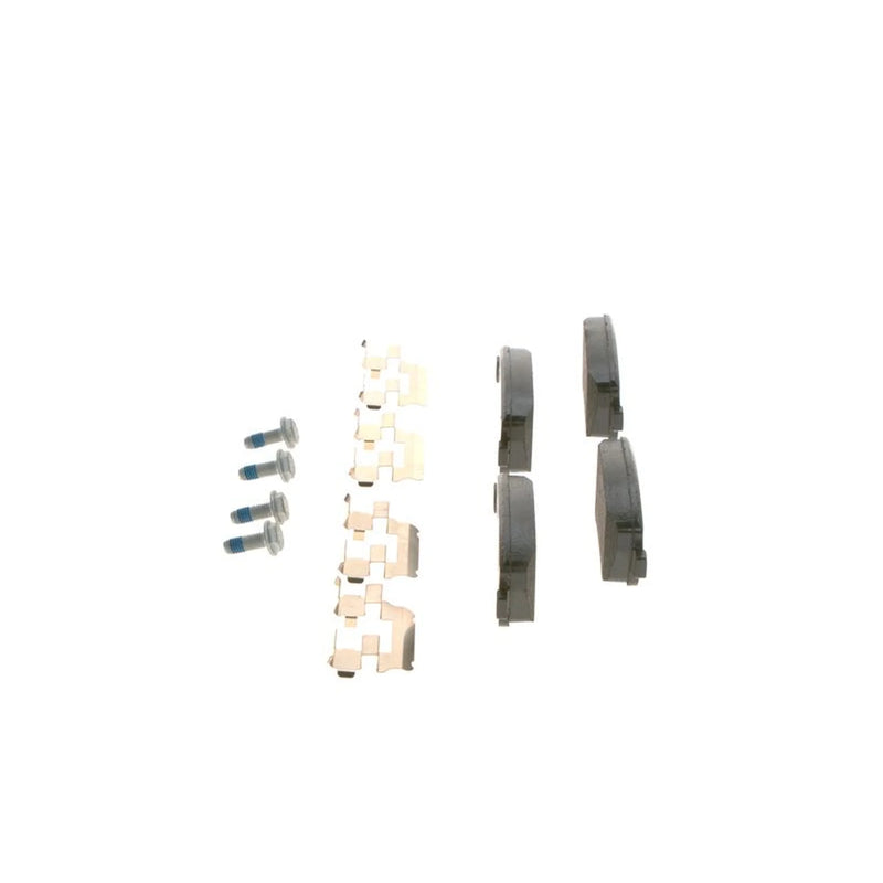 Bosch Front & Rear Pads fits Fiat Croma 2005-2011 1.9 2.4