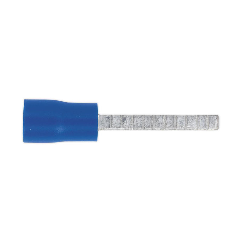 Sealey Blade Terminal 18 x 2.3mm Blue Pack of 100 BT10 Sealey - Dynamic Drive