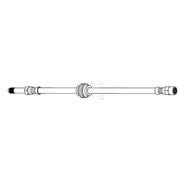 Apec Brake Hydraulic Hose Line Rear HOS4340