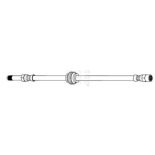 Apec Brake Hydraulic Hose Line Rear HOS4340