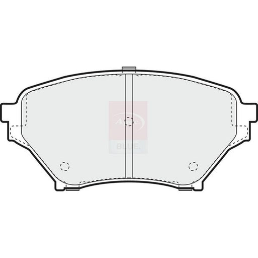Apec Front Brake Pad Set fits Mazda MX-5 1998-2005 1.8