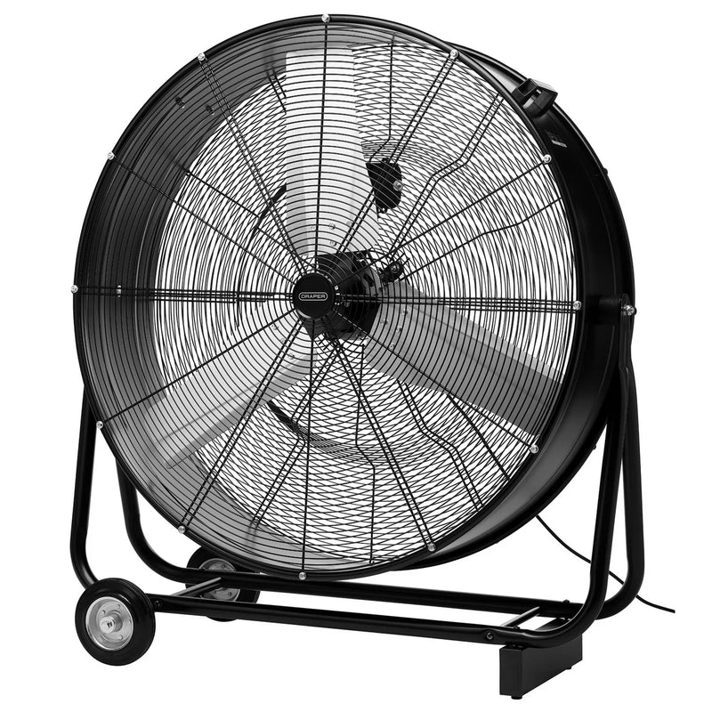 Draper Drum Fan 36"/914mm 450W Industrial Ventilation