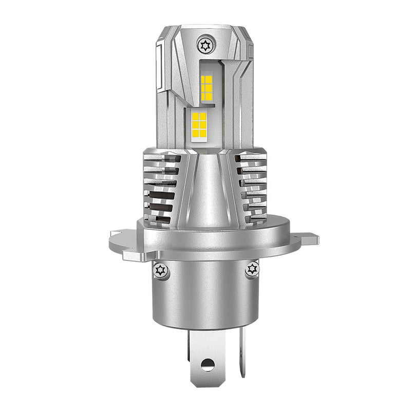 Lucas H4 Headlight Bulbs Headlamp Led Light 12V Twin Pack Ledbooster Lucas - Dynamic Drive