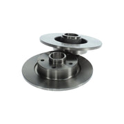 Bosch 2 x Solid Brake Discs fits Renault Grand Scénic III 2009-2016
