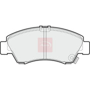 Apec Front Brake Vented Discs & Pads fits Honda Jazz II 2002-2007 1.3