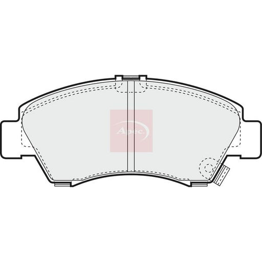 Apec Front Brake Pad Set fits Honda Capa 1998-2002 1.5