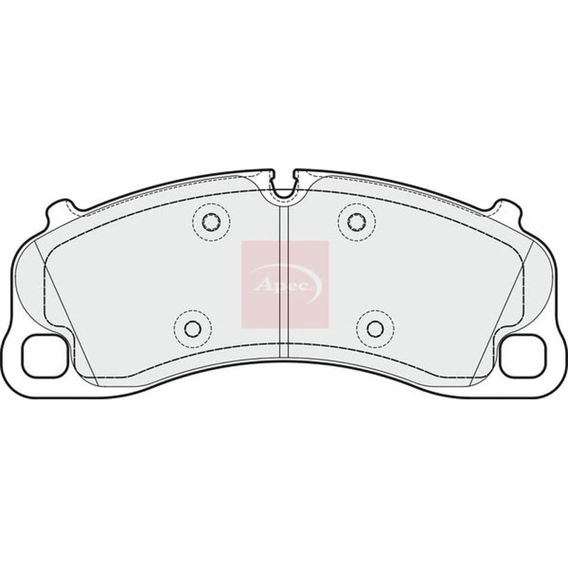 Apec Front Brake Pad Set PAD2021
