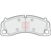 Apec Front Brake Pad Set fits Porsche 911 2013-2024 3.0 3.8