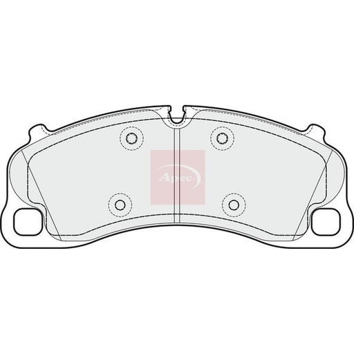 Apec Front Brake Pad Set fits Porsche 911 2013-2024 3.0 3.8