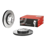 Brembo Front Brake Internally Vented Discs & Pads fits Ford Fiesta 2010-2017 1.6