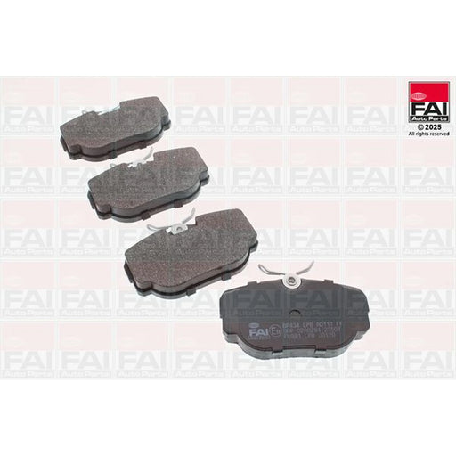 FAI Rear Brake Pad Set fits Land Rover Discovery 1998-2004 2.5 4.0