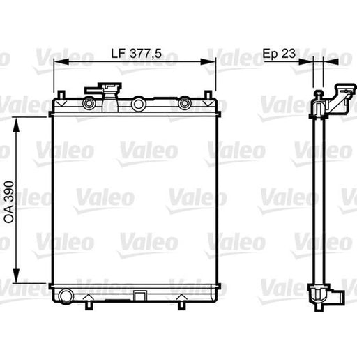 Valeo Engine Radiator 732718