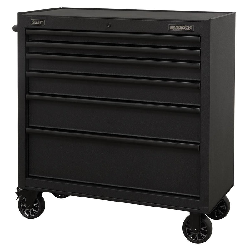 Sealey Rollcab 6 Drawer 915mm with Soft Close Drawers AP3606BE Sealey - Dynamic Drive
