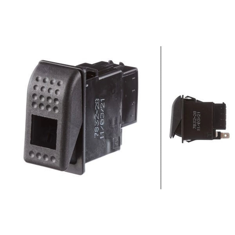 Hella Hazard Warning Light Switch 7 Connectors