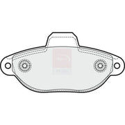 Apec Front Brake Pad Set PD3364