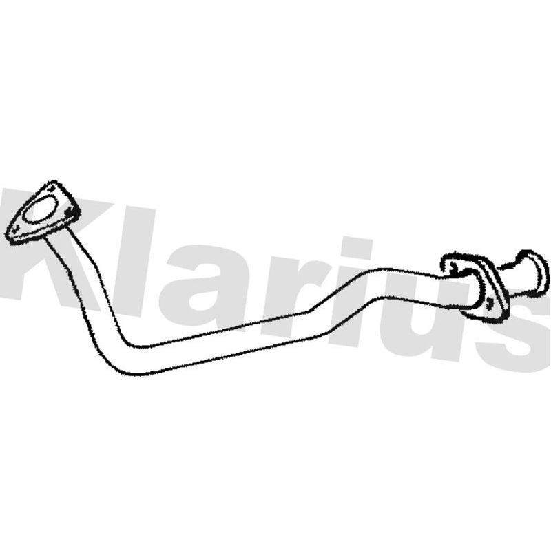Klarius Exhaust Pipe OD fits Land Rover Defender Station 1990-1998 2.5