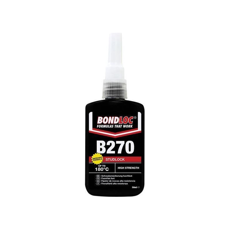 Bondloc B270 Studlock High Strength Threadlocker 50ml Bondloc - NN4 Online