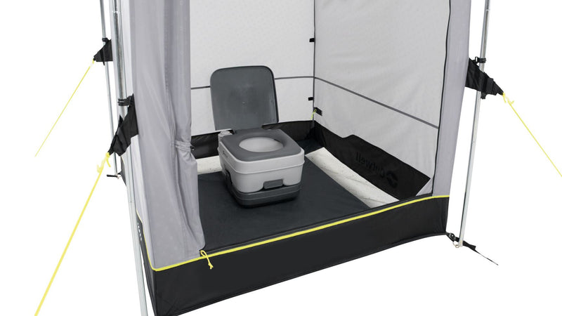Outwell Seahaven Comfort Station Single Shelter Grey Toilet Outwell - Dynamic Drive